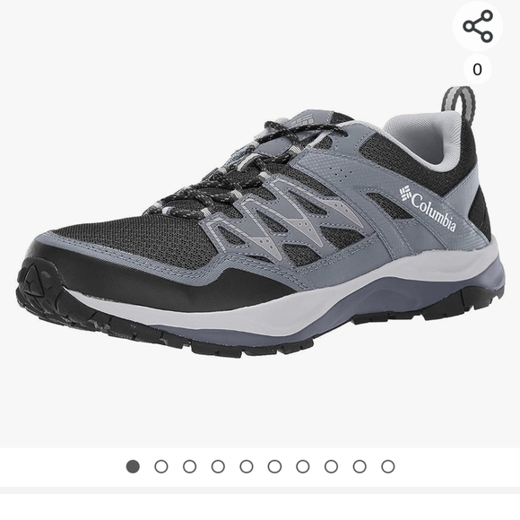 COLUMBIA Hiking Shoe, gray mens size 13 - Picture 10 of 14